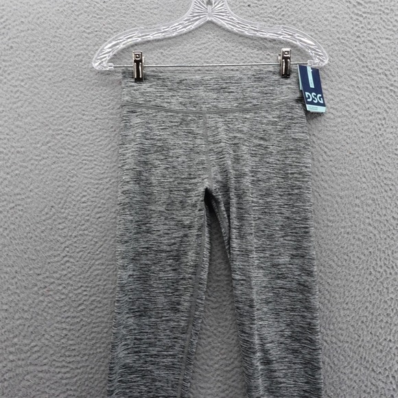 DSG‎ Girls Cold Weather Compression Legging Large Black Space Dye Activewear NWT - Picture 3 of 14